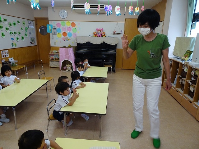 課外の知育がありました（２歳）