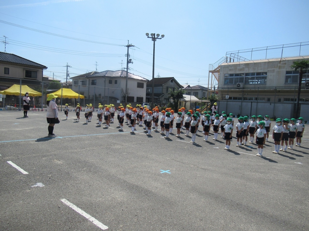 暑かったけど、頑張ったよ！