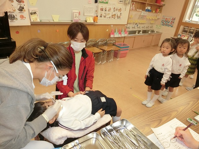 歯科検診・年長選択