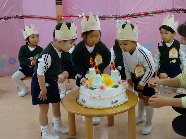10月・11月誕生祝い会（2・3・5歳児）