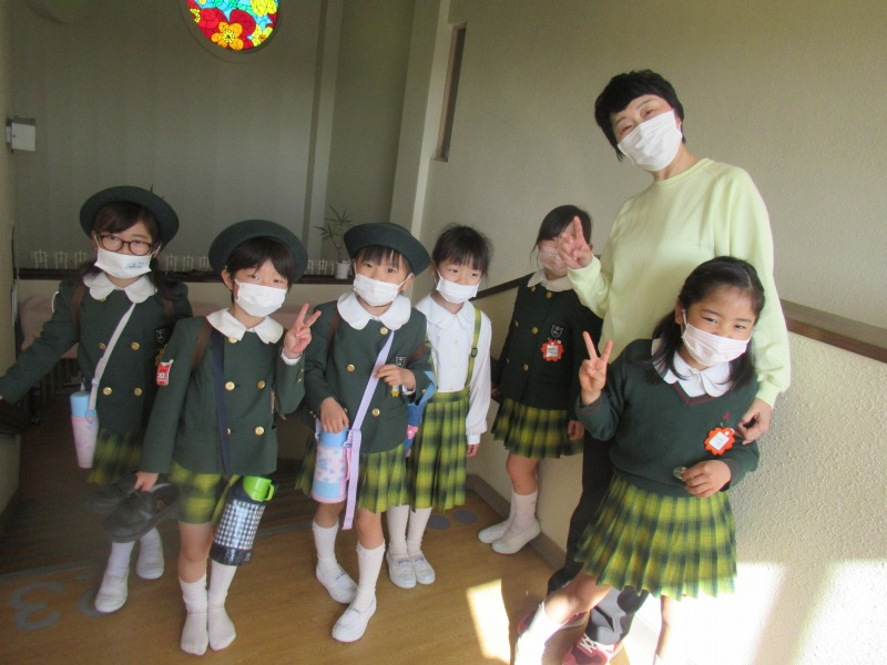 保育室で過ごす最後の日・・・。