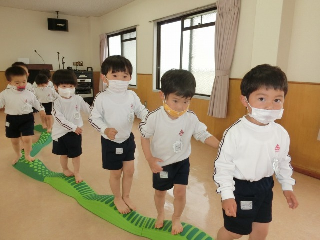 今日の年少さん