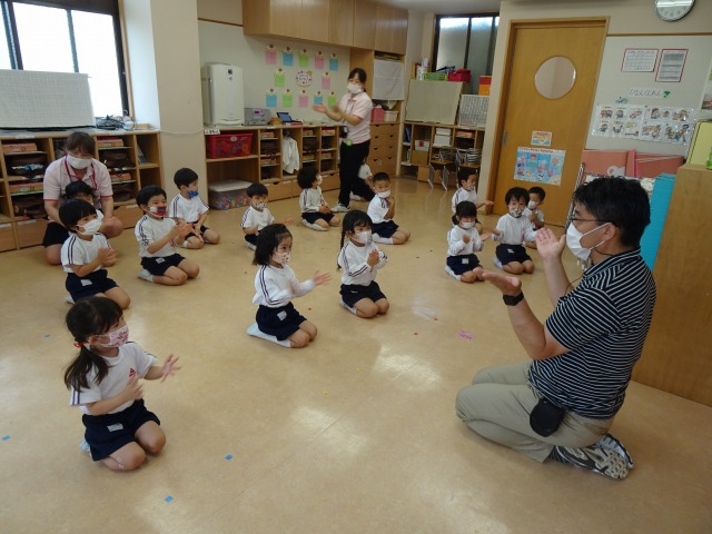 音楽指導がありました
