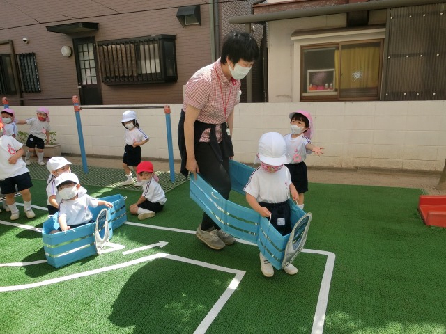 年少　参観日