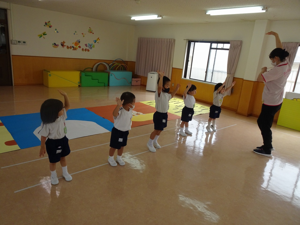 今日の2歳さん、年少さん
