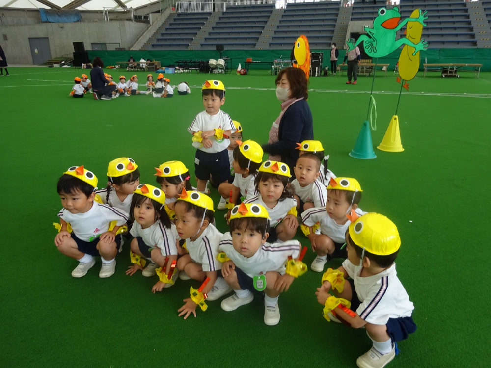 運動会予行演習がありました。