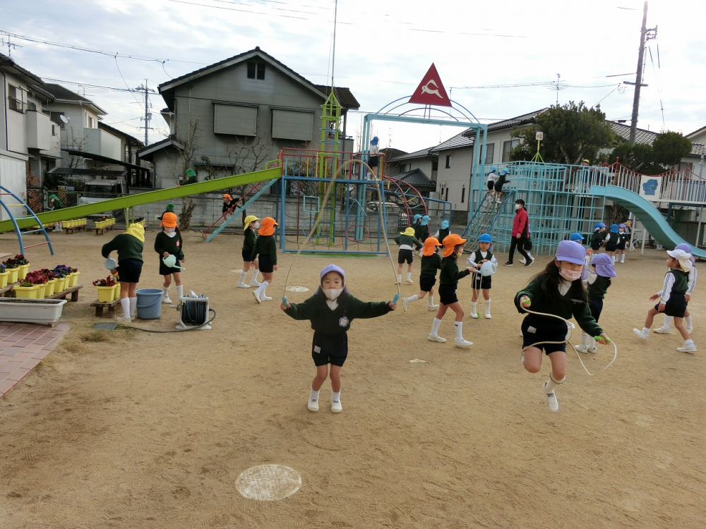今日の第一園舎