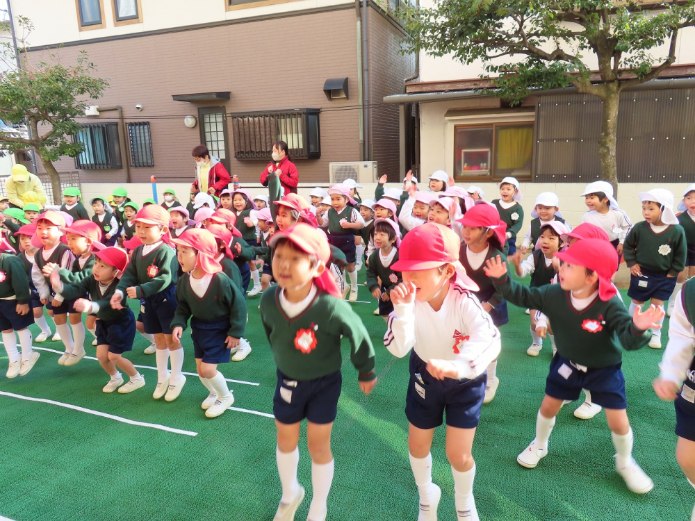 第二園舎の子供達