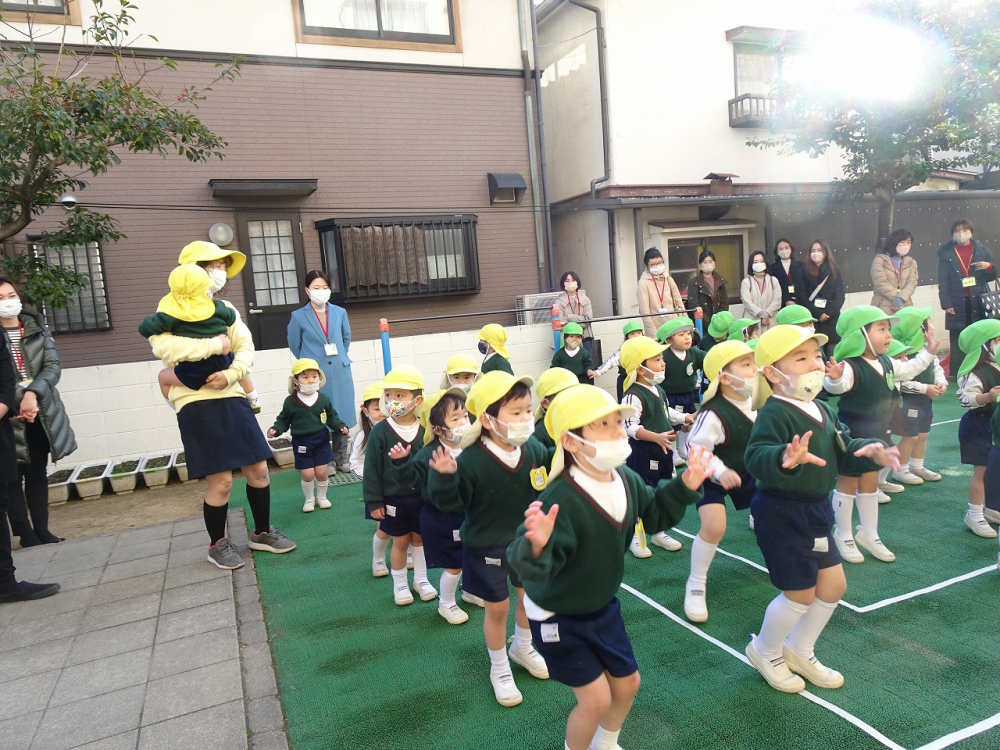 ２歳　保育参観日