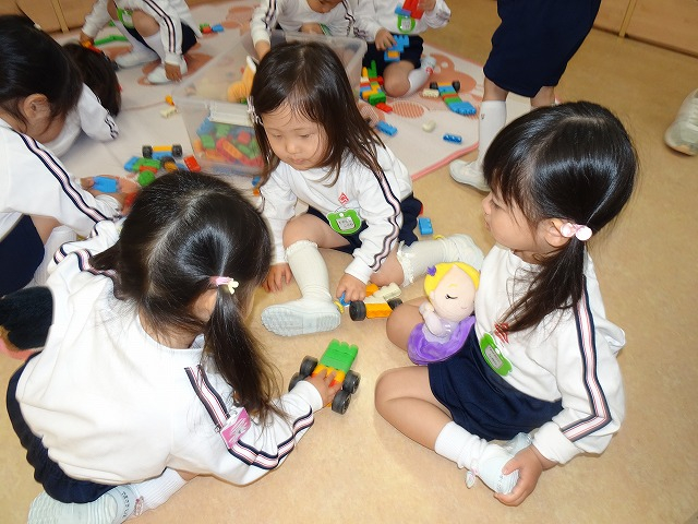 新しいお友達初登園！