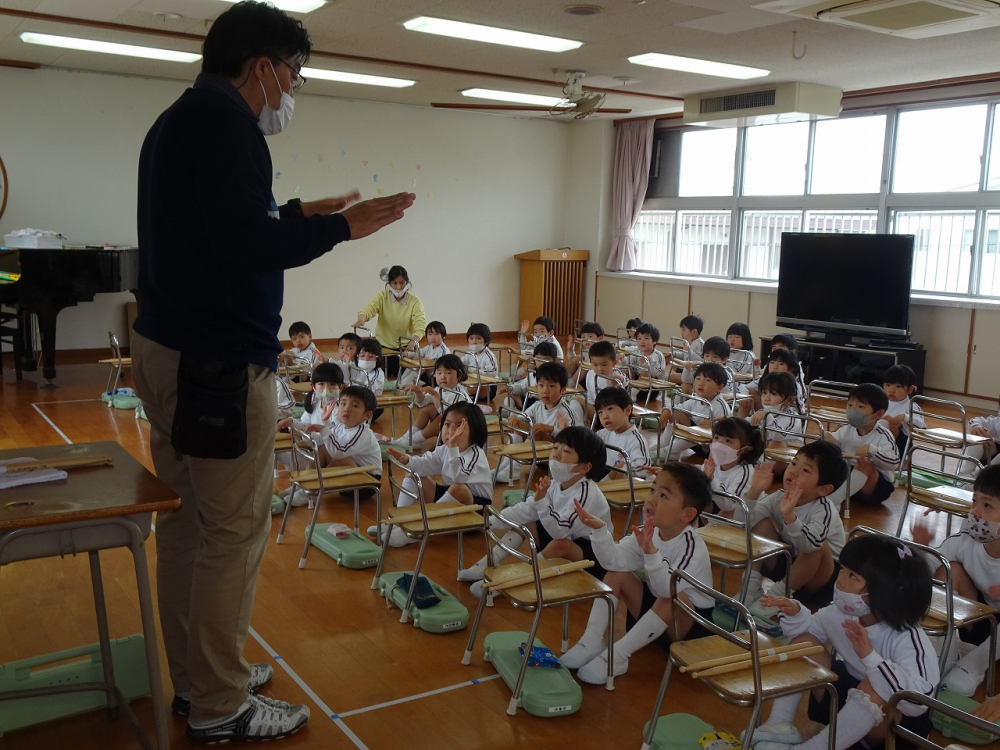 音楽指導（年中・年長）