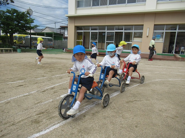 久し振りの登園です