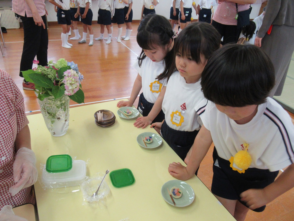 茶道ワークショップ（年長）