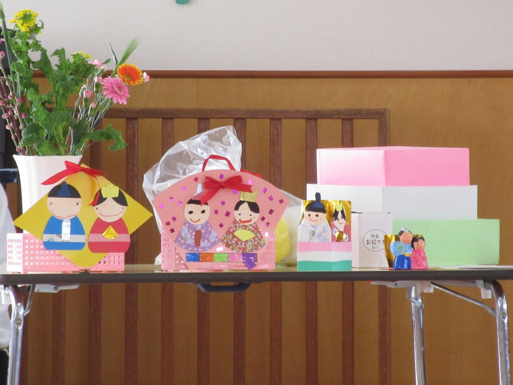 ひな祭り会がありました！
