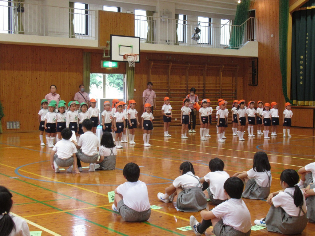 朝日塾小学校交流会（年長）