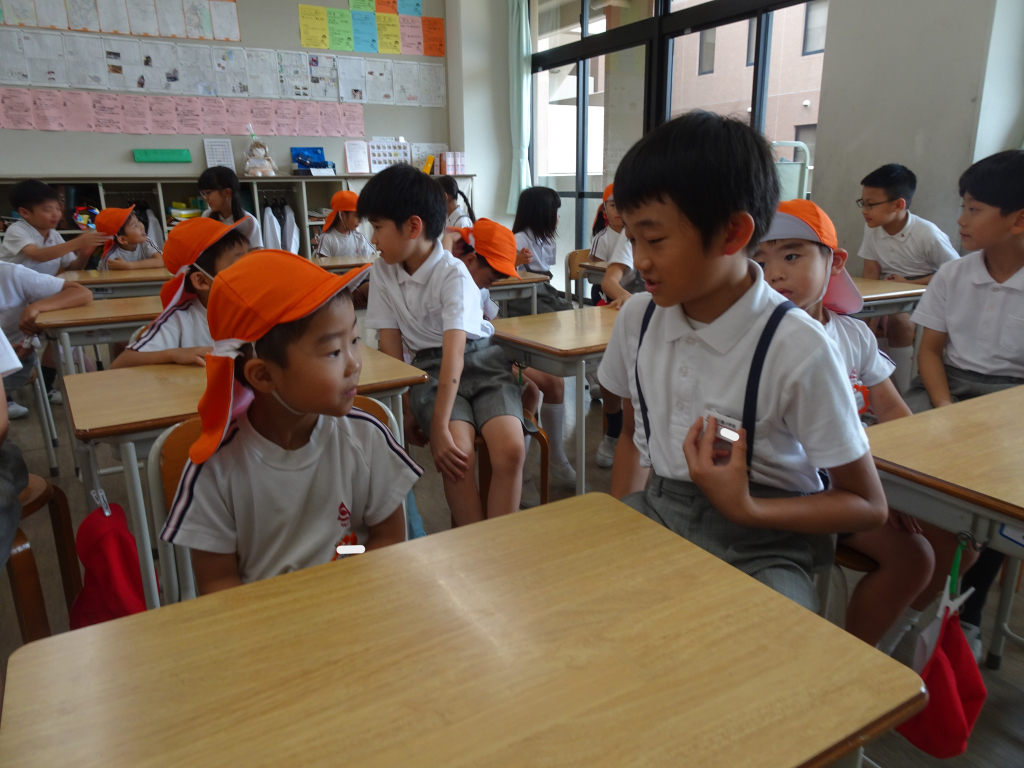 朝日塾小学校交流会（年長）