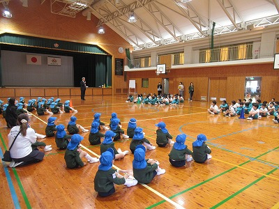 朝日塾小学校交流会（年中）