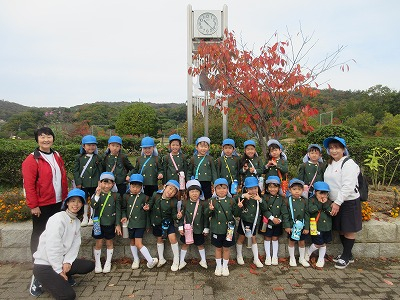 年中園外保育（日応寺自然の森スポーツ広場）