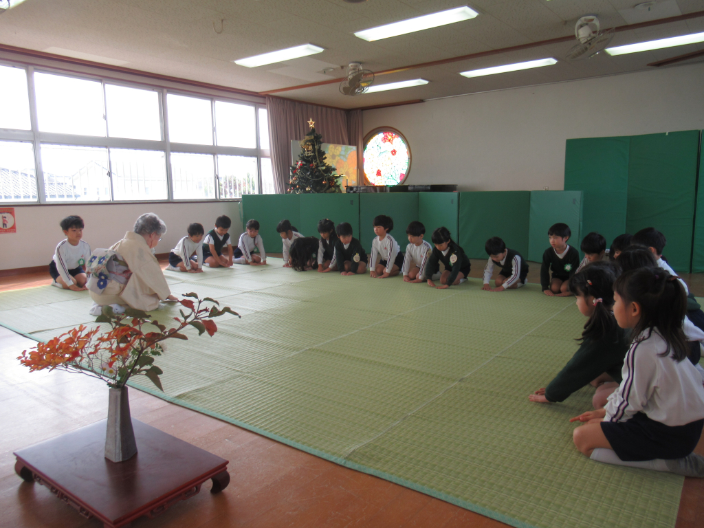 茶道ワークショップ（年長）