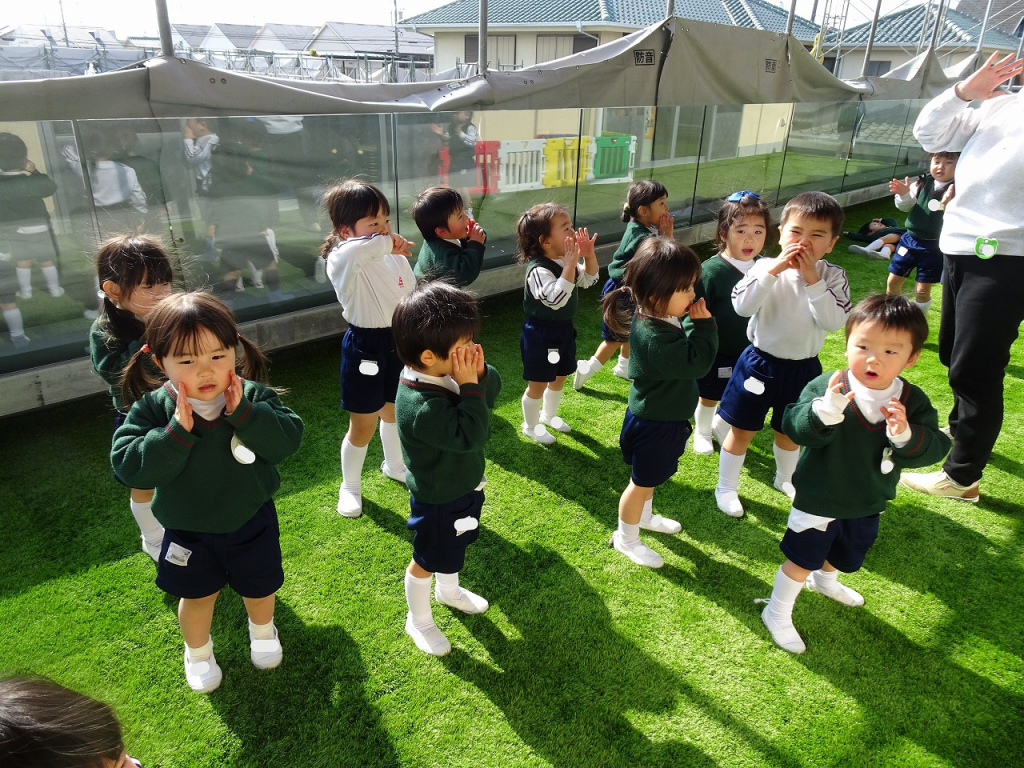 新園舎を満喫中！