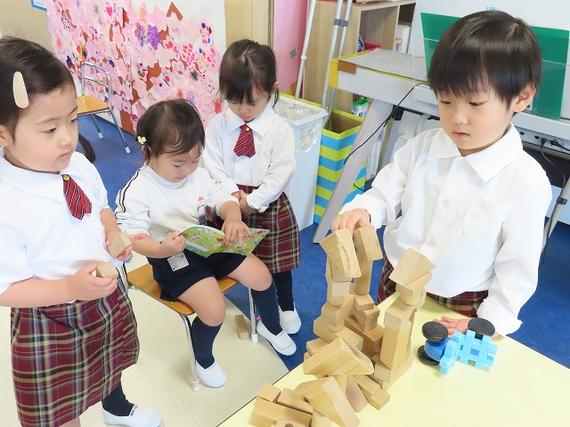 今日の年少さん