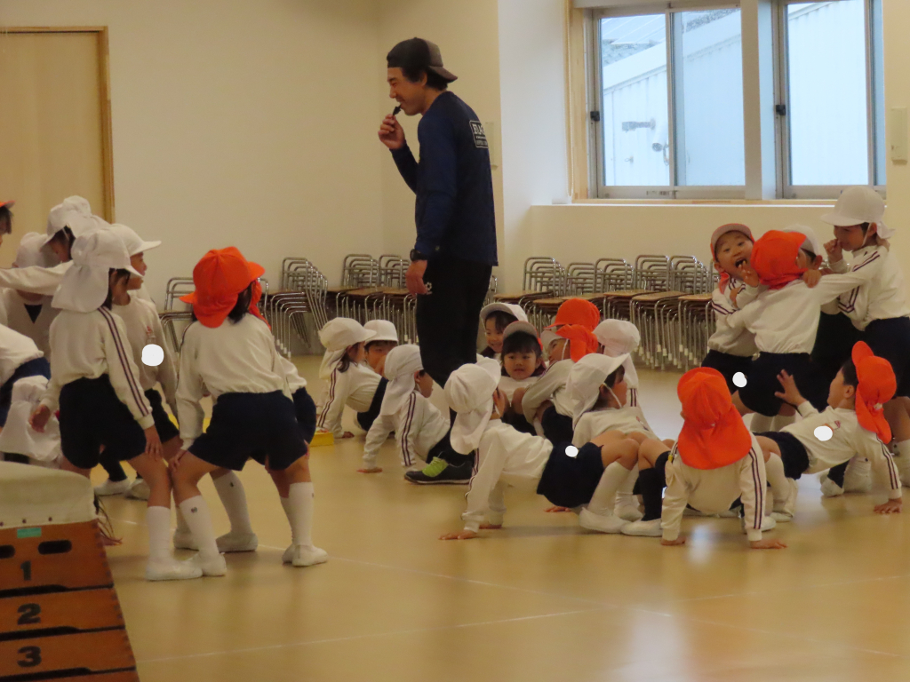 体育がありました！（年中・年長）