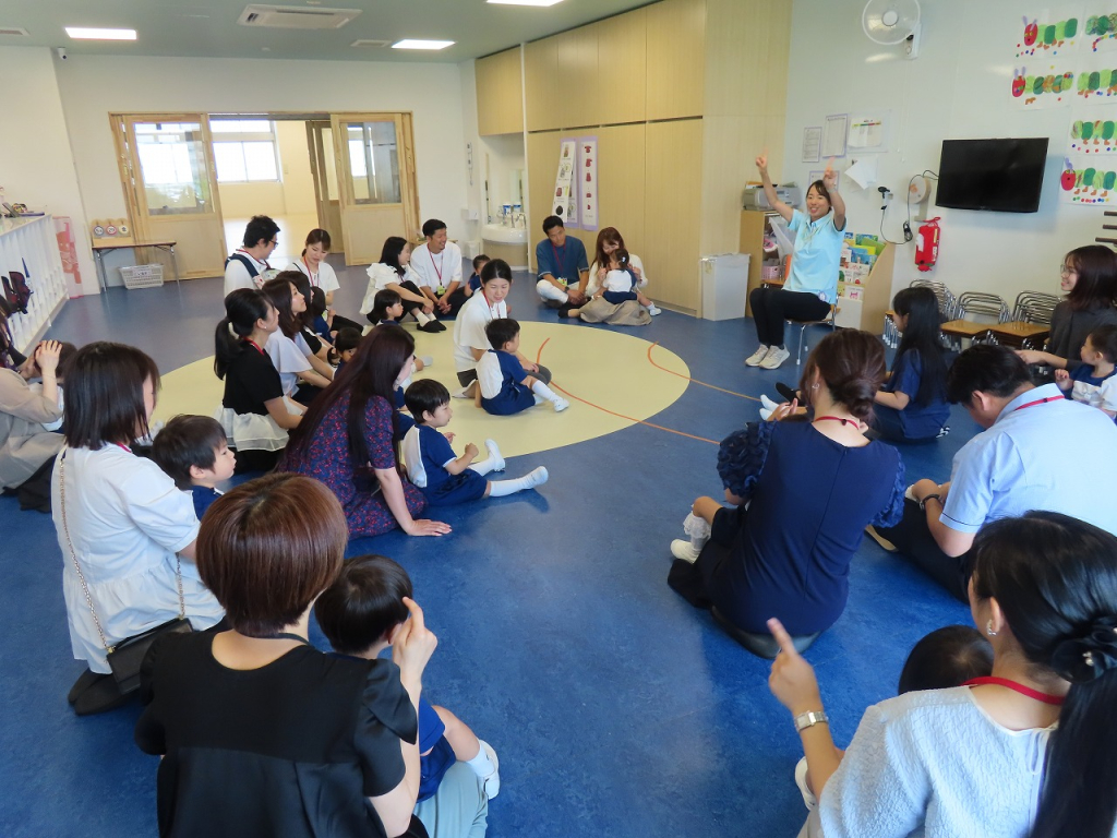 ２歳さんの参観日がありました！