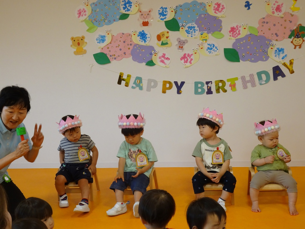 ６，７月誕生祝い会