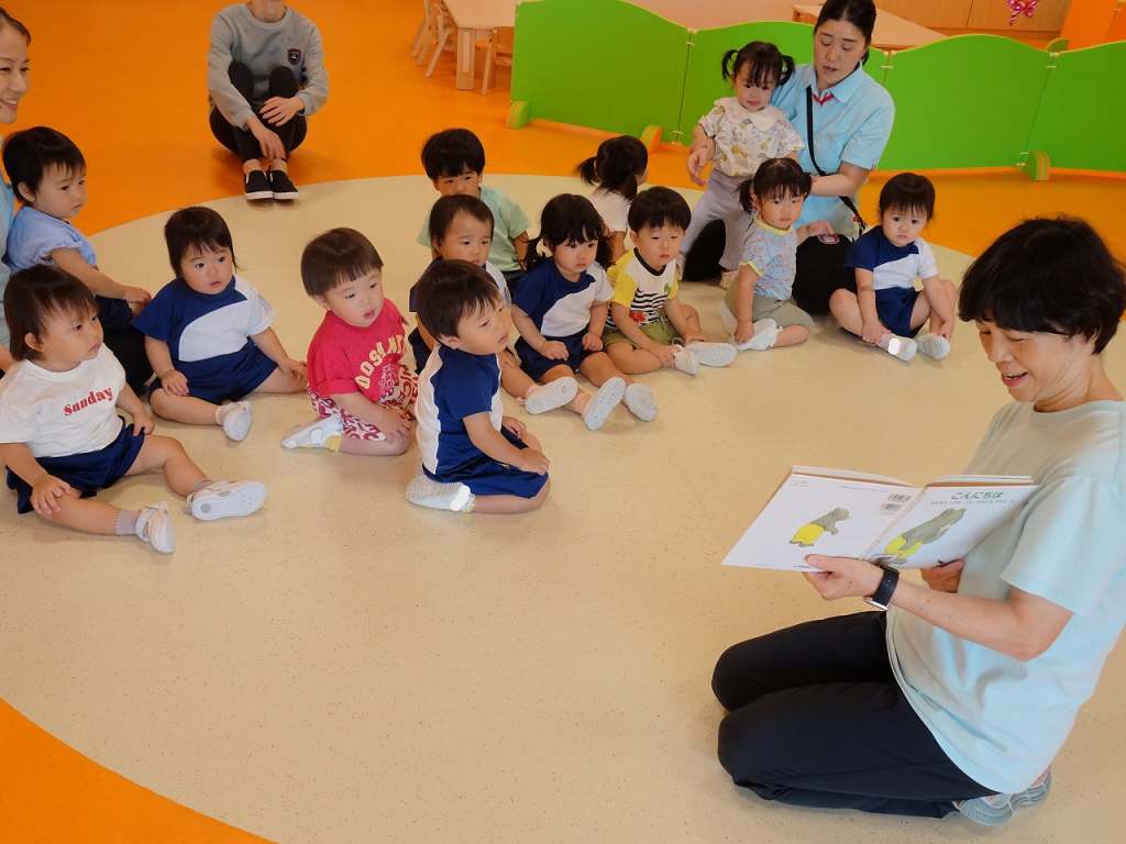 メロディームーブ、楽しいな☆（１歳児）