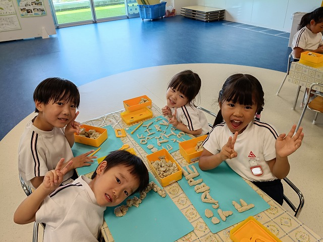 夏休み中の生活(４・５歳)
