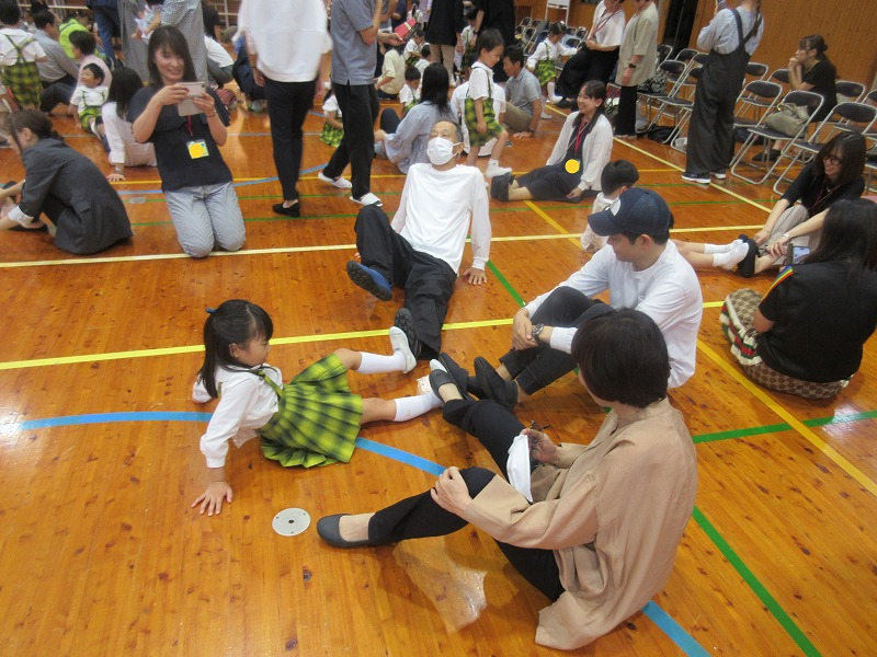 年中祖父母参観日
