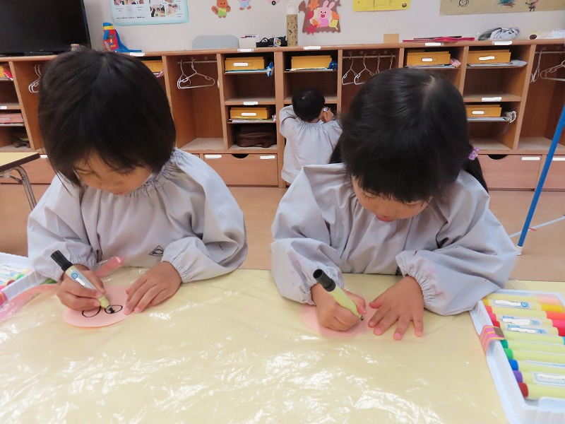 今日の年少さん