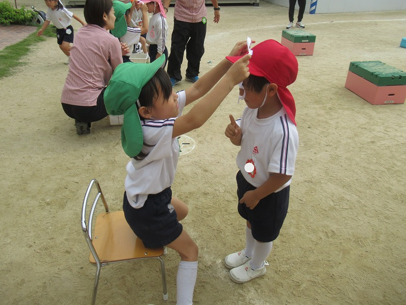 今日の年長さん