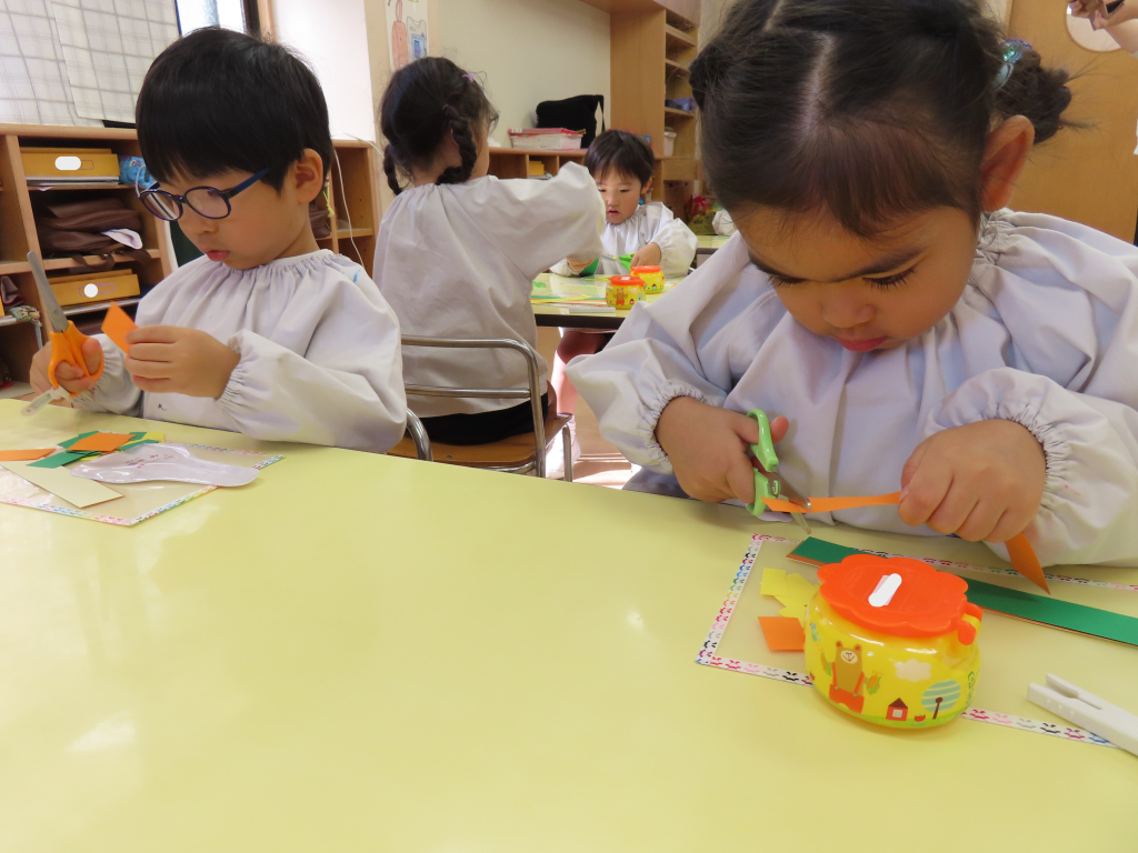 今日の年少組