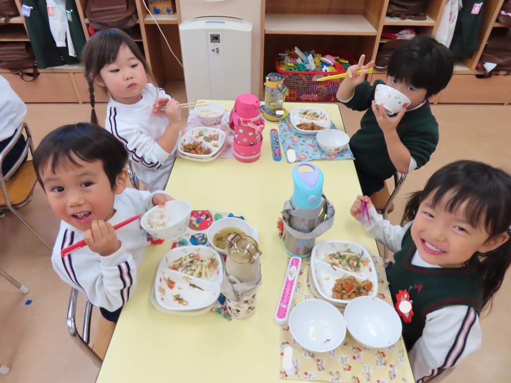 今日の年少組