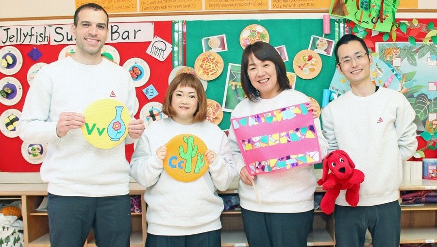 外国人教師との英語活動