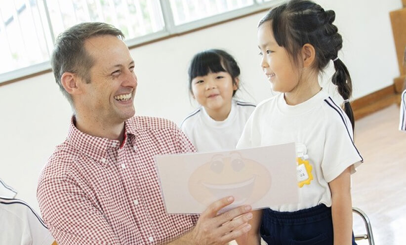 外国人教師との英語活動