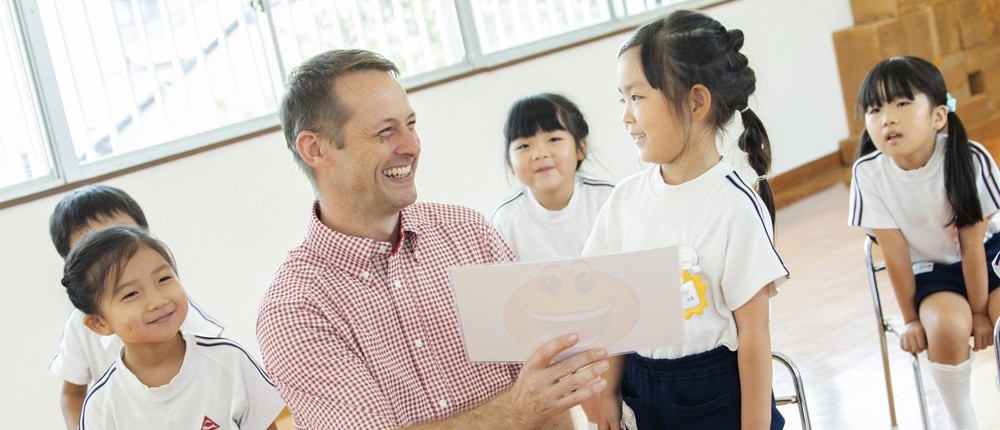 外国人教師との英語活動