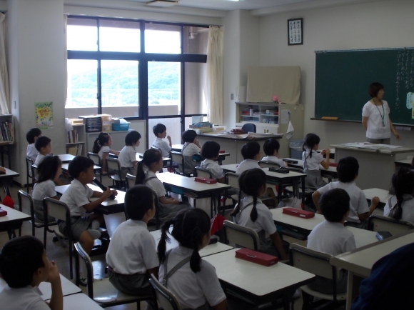 ２学期１回目の参観日