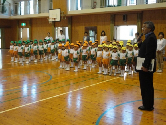 朝日塾幼稚園との交流会