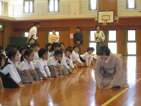 2年　礼法指導