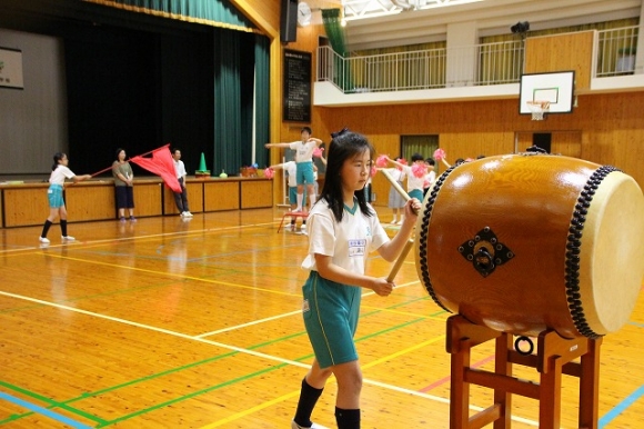 PRACTICE FOR THE SPORTS FESTIVAL