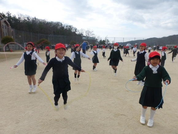 ３学期も元気に頑張っています。