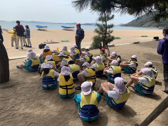 海の学校 1日目 カッター