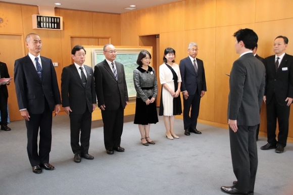 二宮教頭　私学教育功労者表彰式がありました