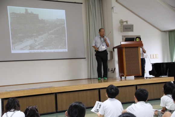 平和学習をしました。