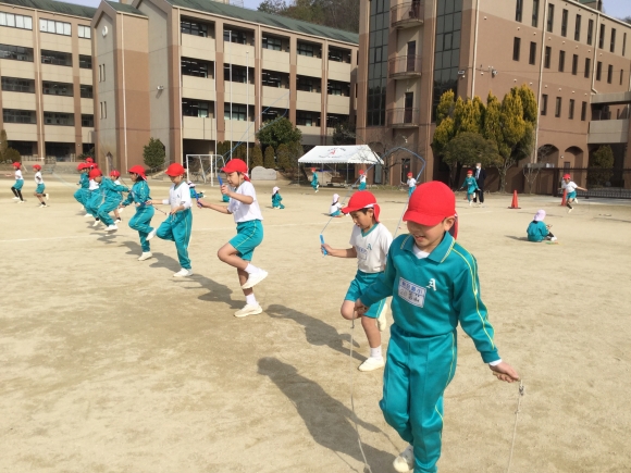 縄跳び大会！