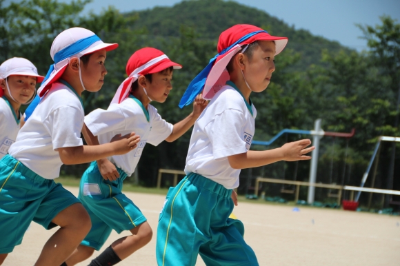 運動会の練習も大詰めです