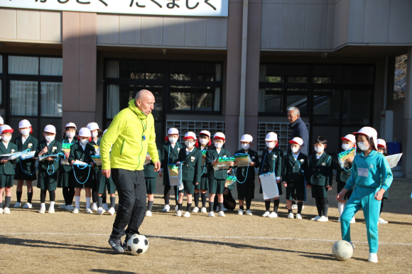 サッカー体験