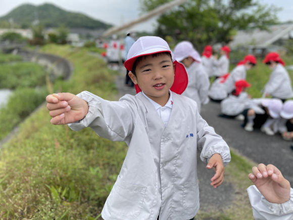 学校の周り探検